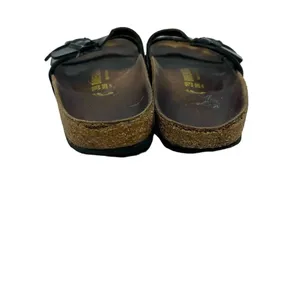 Birkenstock Ibiza Birko-Flor Slide Sandals Black Patent Size 39 US‎ 8 - 8.5 thumbnail 6