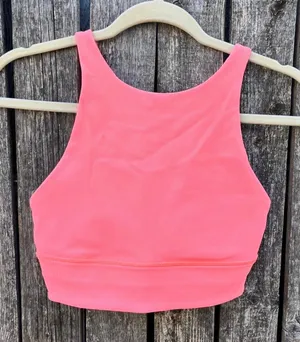 Neon Pink Lululemon Sports Bra thumbnail 1