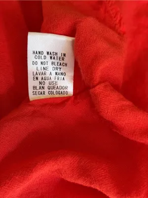 entro Bright Coral Sleeveless Embroidered midi shift dress Sz S cottagecore thumbnail 8