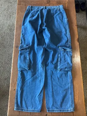 SHEIN SXY Flap Pocket Side Cargo Jeans thumbnail 3