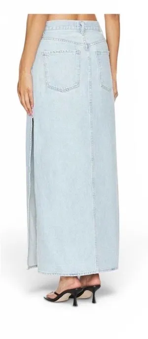 Agolde denim skirt  thumbnail 1
