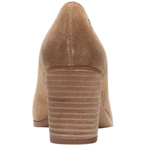 Zodiac Womens Gloria Block-Heel Pumps I3408L1 Brown 8M thumbnail 9