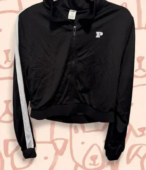 PINK Victoria secret zip up Black Size L thumbnail 1