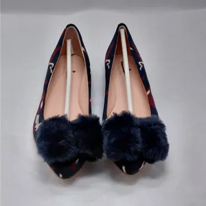 Kate Spade Womens Flats Size 8.5 Navy Quiet Luxury Whimsigoth Dark Romantic thumbnail 3