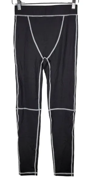 Zaful Black Leggings Athletic‎ Performance Stretch Fit Women's Size M thumbnail 1