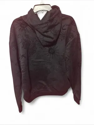 ASSC Tattoo Linework Cyberpunk Washed Black Hoodie Anti Social Social Club S thumbnail 5