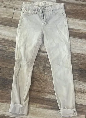 Hudson beige skinny midrise nico jeans thumbnail 1