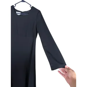 Chadwicks Womens Black Empire Waist Long Sleeve Maxi Dress Size 10 thumbnail 5