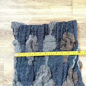 Long blue scarf Blue thumbnail 6