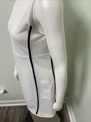 Tory Burch Sport White & Navy Preppy Tennis Dress thumbnail 3