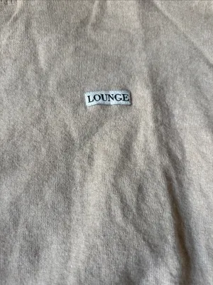 Lounge Crewneck Sweater in Cream thumbnail 2
