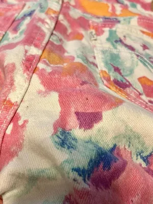 Levi's Watercolor Floral Ankle Length Denim Skinny Legging 31 thumbnail 12