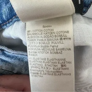 7 For All Mankind Logan Frost Stovepipe Jean with Fold Up Hem Size 26 thumbnail 15