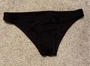 Nike swim Bikini Bottoms‎ Solid Black medium thumbnail 1
