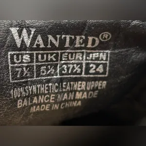 Wanted by Fashion Footwear size 7.5 Trendy Wedge Slip On Sneakers thumbnail 7