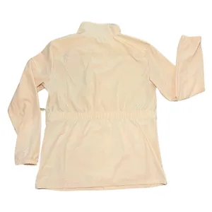 Hang Ten Women’s Peach Pink UV Protection Water Resistant Zip Up Jacket Large thumbnail 2