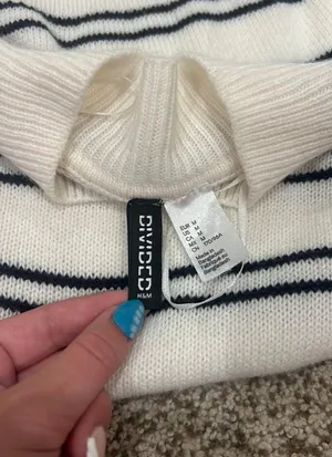 H&M Striped Sweater thumbnail 3