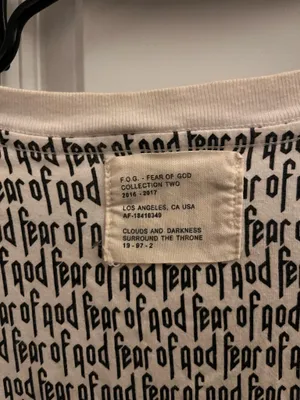 Fear of God Essentials Collection Tee Shirt thumbnail 3