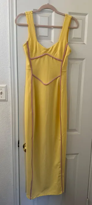 Selfie Leslie Yellow Dress thumbnail 6