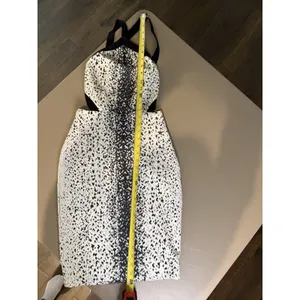 Bec + Bridge Snake Print Bodycon Dress Open Back Strappy Midi 2 XSmall Cocktail thumbnail 7