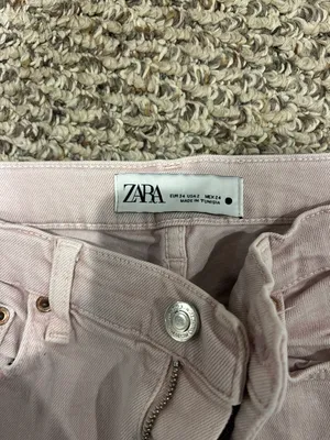 ZARA Pink  Jeans thumbnail 2
