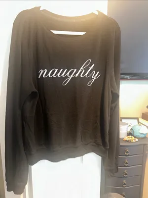 Wildfox Couture Naughty Holiday Crewneck $88 MSRP thumbnail 4