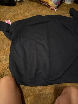 Join the fun with this Gildan Not So Scary Halloween Party 2024 sweatshirt. Features playful graphics in black. thumbnail 3