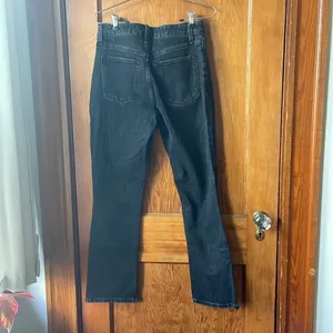 NWT Abercrombie & Fitch The‎ Skinny High Rise Curve Love in Black thumbnail 3