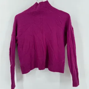 Free People‎ magenta cashmere mock neck sweater size xs thumbnail 3