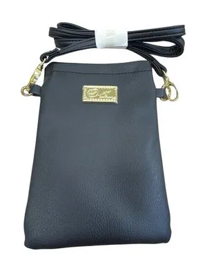 Betsey Johnson Luv Black faux leather \Crossbody Handbag SKU 8269 thumbnail 1