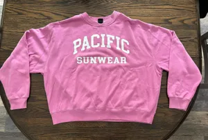 PacSun Pink Crewneck thumbnail 1
