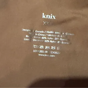 Knix Luxe Lift Wireless Seamless Pullover Beige Nude‎ Bra Sz XXL thumbnail 3