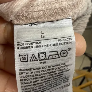 GAP  Utility Light Pink Jogger Pants SZ:L thumbnail 6