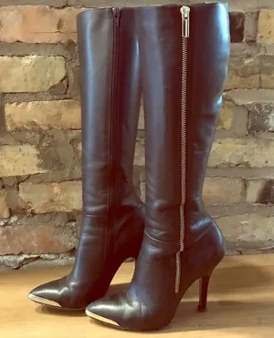 Saks Fifth Avenue New Leather Boots thumbnail 5