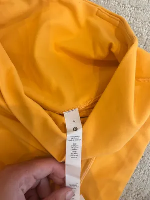 Orange Lululemon Leggings thumbnail 3