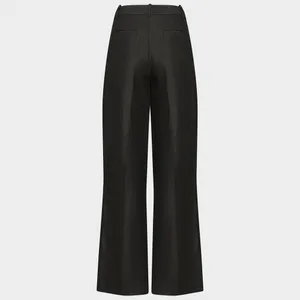 Aritzia x Wilfred The Effortless Pant- Linen High-waisted wide-leg linen pants thumbnail 3