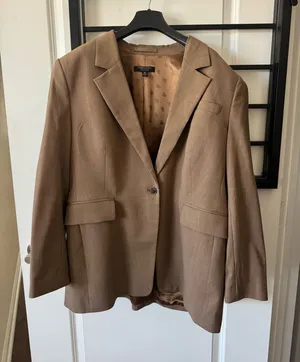 Banana Republic Camel Blazer thumbnail 1