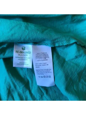 J.Crew EUC Women's Green Aqua Knit Sleeveless Dress Size M thumbnail 7