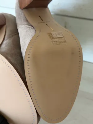 Dolce Vita Marenn Midi Bootie Women's Size 9 Beige Greige Suede NEW thumbnail 8