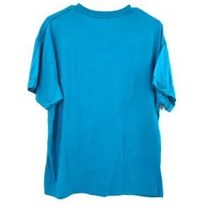 Disney Size M The Little Mermaid Crew Neck T-Shirt Blue Little‎ Mermaid Print thumbnail 2