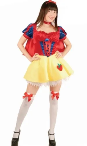 Charades Snow White Costume Teen 12/14 Or Adult XXS Or XS thumbnail 1