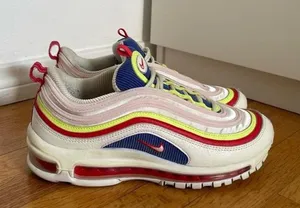Nike Air Max 97 Corduroy White Multicolor Women's Sneakers thumbnail 1