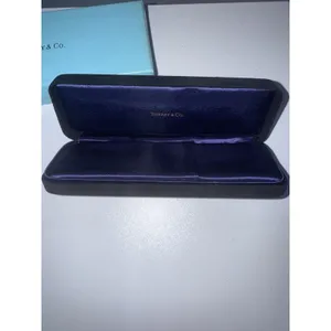Genuine Tiffany & Co.‎ Hard Shell Eyeglass / Sunglasses Case with Outer Box R thumbnail 2