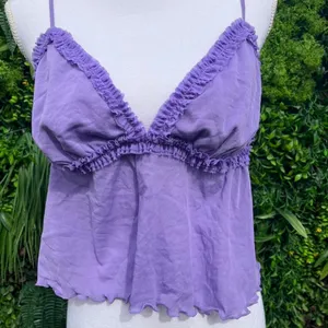 Out From Under Urban Outfitters Size Large Cami Ruffle Top Lingerie NWOT thumbnail 4