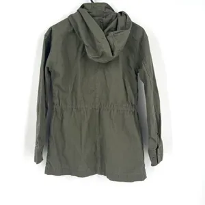 Universal Threads Olive Green hooded Utility jacket‎ XS women’s thumbnail 2