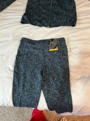 Leggings Set Jacket Blue Size M thumbnail 2