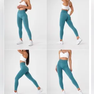 NVGTN teal athletic leggings size xsmall thumbnail 2