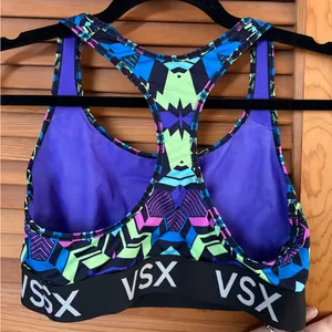 Victoria's Secret VSX The Player Racerback Sport Bra multicolor Sz L thumbnail 2