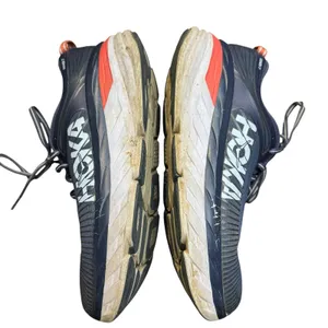 Hoka One One Bondi 7 Shoes Womens Size 8 Blue Mesh Running Sneakers 1110519BIBBL thumbnail 6
