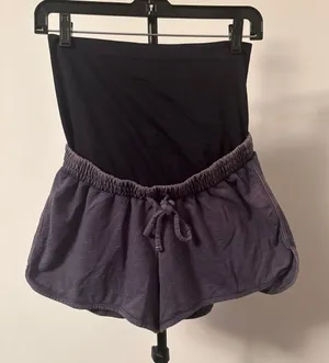 a:glow Grey Drawstring Athletic Shorts Gray Size undefined thumbnail 1